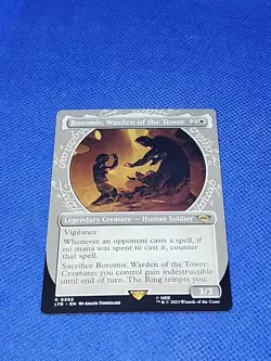 Boromir Warden of the Tower (Borderless Extended) x1 MTG ENGLISH Rare - Image 9