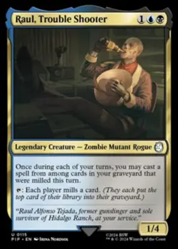 4x Raul, Trouble Shooter   x4 - Universes Beyond: Fallout - Image 2