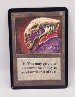 MAGIC THE GATHERING MTG HELM OF CHATZUK ALPHA  NR MINT- MINT - Image 3