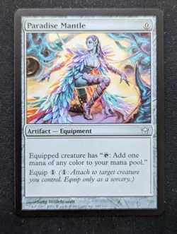 Paradise Mantle  - Fifth Dawn - NM - MTG - Magic the Gathering - Artifact - Image 1