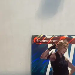 Prompto Argentum Borderless Surge Foil MTG: Final Fantasy English NM - Image 2