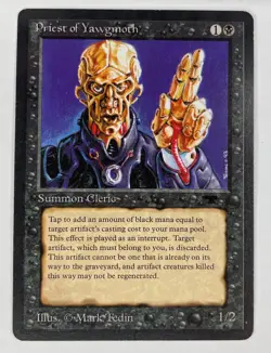 Priest of Yawgmoth Antiquities Regular - Image 1