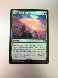 Reach The Horizon - 195 - Magic: Final Fantasy MTG - Uncommon - FOIL - FFVII - Image 1