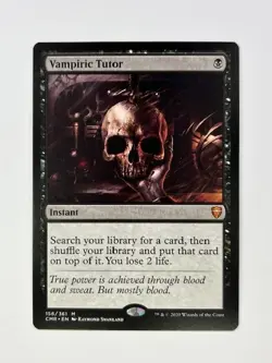 1x MTG Vampiric Tutor - Commander Legends - NM #156 - Image 1
