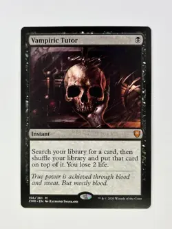 1x MTG Vampiric Tutor - Commander Legends - NM #156 - Image 3