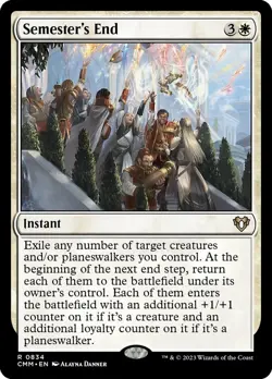 MTG Semester's End ** Commander Masters ** English (NM) - Image 1