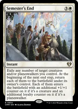 MTG Semester's End ** Commander Masters ** English (NM) - Image 3