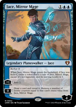 MTG Jace, Mirror Mage ** Commander Masters ** English (NM) - Image 1