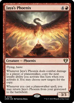 MTG Jaya's Phoenix ** Commander Masters ** English (NM) - Image 3