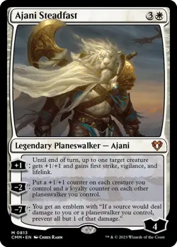 MTG Ajani Steadfast ** Commander Masters ** English (NM) - Image 3