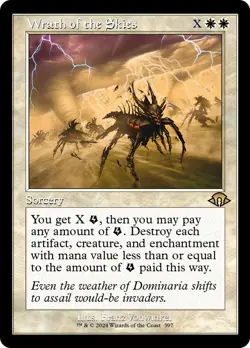 Wrath of the Skies - Retro Frame - MH3 - NM - MTG - Image 1