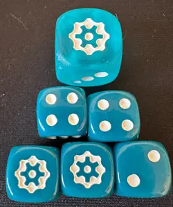 Pokemon TCG - XY Steam Siege DICE - 6 Dice from Elite Trainer Box D6 - Image 4