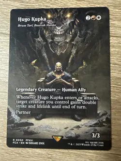 MTG Final Fantasy Hugo Kupka Bruse Tarl, Boorish Herder Rare (Showcase) R 0050 - Image 4
