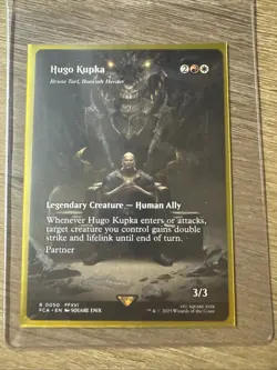 MTG Final Fantasy Hugo Kupka Bruse Tarl, Boorish Herder Rare (Showcase) R 0050 - Image 6