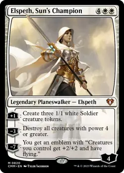 MTG Elspeth, Sun's Champion ** Commander Masters ** English (NM) - Image 1