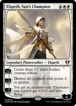 MTG Elspeth, Sun's Champion ** Commander Masters ** English (NM) - Image 3
