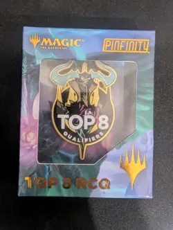 Pinfinity Top 8 July 2025 RCQ Nicol Bolas Magic The Gathering Pin - Image 1