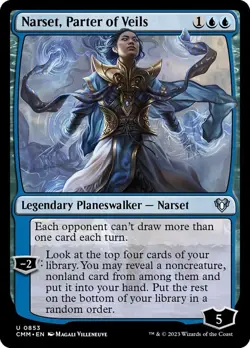 MTG Narset, Parter of Veils ** Commander Masters ** English (NM) - Image 1