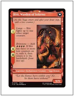 1x Clive, Ifrit's Dominant, Final Fantasy, Magic MTG NM - Image 2