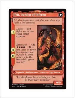 1x Clive, Ifrit's Dominant, Final Fantasy, Magic MTG NM - Image 4