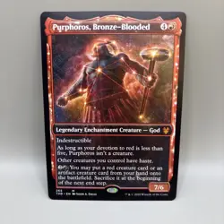 Purphoros, Bronze-Blooded (Showcase) Theros Beyond Death Regular - Image 1
