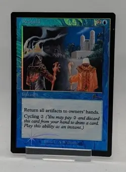 Rebuild, *Foil*,  Urza's Legacy, English, 1999, LP+ - Image 8