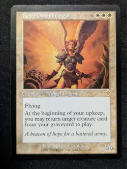 Reya Dawnbringer - Invasion - NM - MTG - Magic the Gathering - White - Creature - Image 5