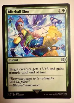 MTG - Blitzball Shot - Final Fantasy FIN - 0176 - EN - NM - Image 2
