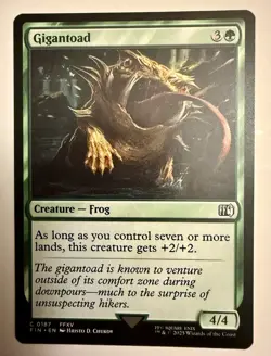 x1 Gigantoad FIN Final Fantasy MTG 187 M/NM 1x - Image 2