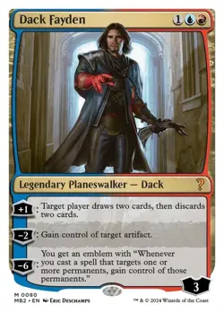 NM MTG DACK FAYDEN WHITE BORDER MYSTERY BOOSTER 2 - Image 1