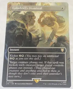 Galadriel's Dismissal (Borderless) Commander: the Lord of the Rings: Tales of Middle-Earth Regular - Image 2