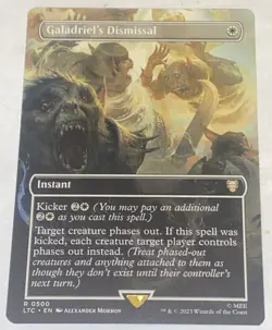 Galadriel's Dismissal (Borderless) Commander: the Lord of the Rings: Tales of Middle-Earth Regular - Image 4