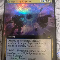 Singularity Rupture Edge of Eternities Foil - Image 1