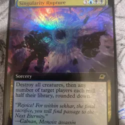Singularity Rupture Edge of Eternities Foil - Image 2
