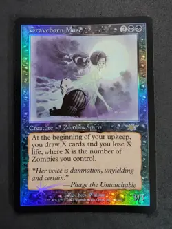 MTG  -  Graveborn Muse  - Legions ✨ FOIL ✨ - LP - Image 1