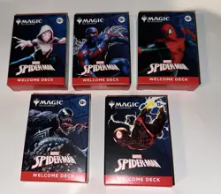 SDCC 2025 Magic The Gathering x Spider-Man Welcome Deck x 5 Limited Comic Con - Image 1
