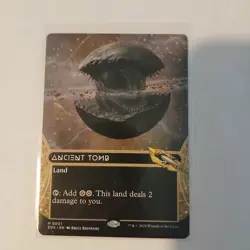 MTG BORDERLESS ANCIENT TOMB NON-FOIL EDGE OF ETERNITIES FREE SHIPPING!!! - Image 2