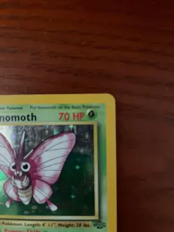 Pokemon Venomoth Foil SINGLE USED EXCELLENT CONDITION SEE PHOTOS - Image 10