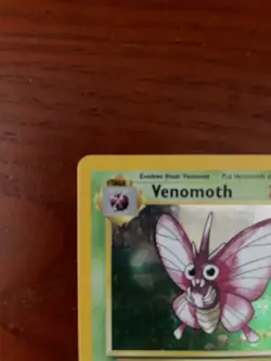 Pokemon Venomoth Foil SINGLE USED EXCELLENT CONDITION SEE PHOTOS - Image 3