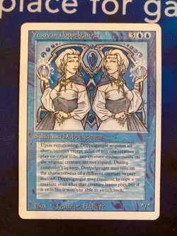 MTG Vesuvan Doppelganger Revised Played Magic the Gathering - Image 1