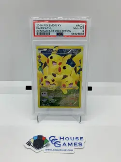 Pokemon - Pikachu RC29/RC32 Generations Radiant Collection Holo PSA 8 *CCGHouse* - Image 1