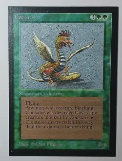 Cockatrice x (1) MTG - Collectors' Edition (CE) - EX/NM - Image 1