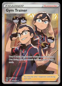 Gym Trainer 191/195 Ultra Rare Pokemon Silver Tempest NM - Image 3