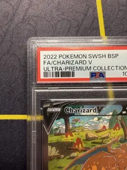 2022 Pokemon SWSH BSP FA/Charizard v Ultra-Premium Collection #260 PSA 10 - Image 12