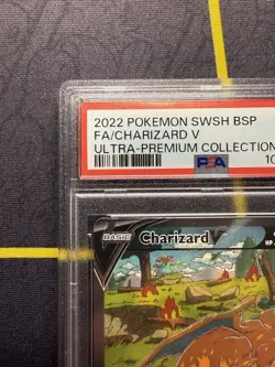 2022 Pokemon SWSH BSP FA/Charizard v Ultra-Premium Collection #260 PSA 10 - Image 2