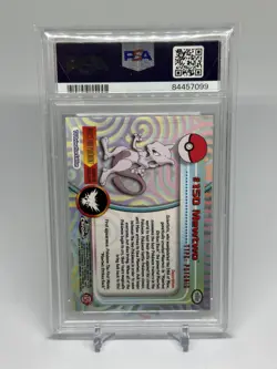 PSA 10 Mewtwo Topps Chrome #150 Pokemon TV Holo Foil 2000 Graded Gem Mint - Image 4