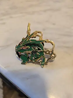 Mega Rayquaza Collector's Pin Metal Enamel Pin Pokemon TCG - Image 3