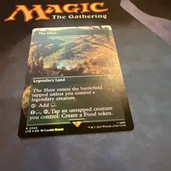 FOIL BORDERLESS The Shire ~ The Lord of the Rings [ NM ] [ Magic MTG ] - Image 1