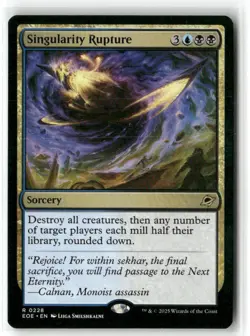 Singularity Rupture Edge of Eternities Regular  MTG NM MAGIC - Image 1