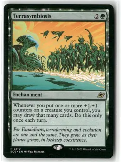 Terrasymbiosis Edge of Eternities Regular  MTG NM MAGIC - Image 1